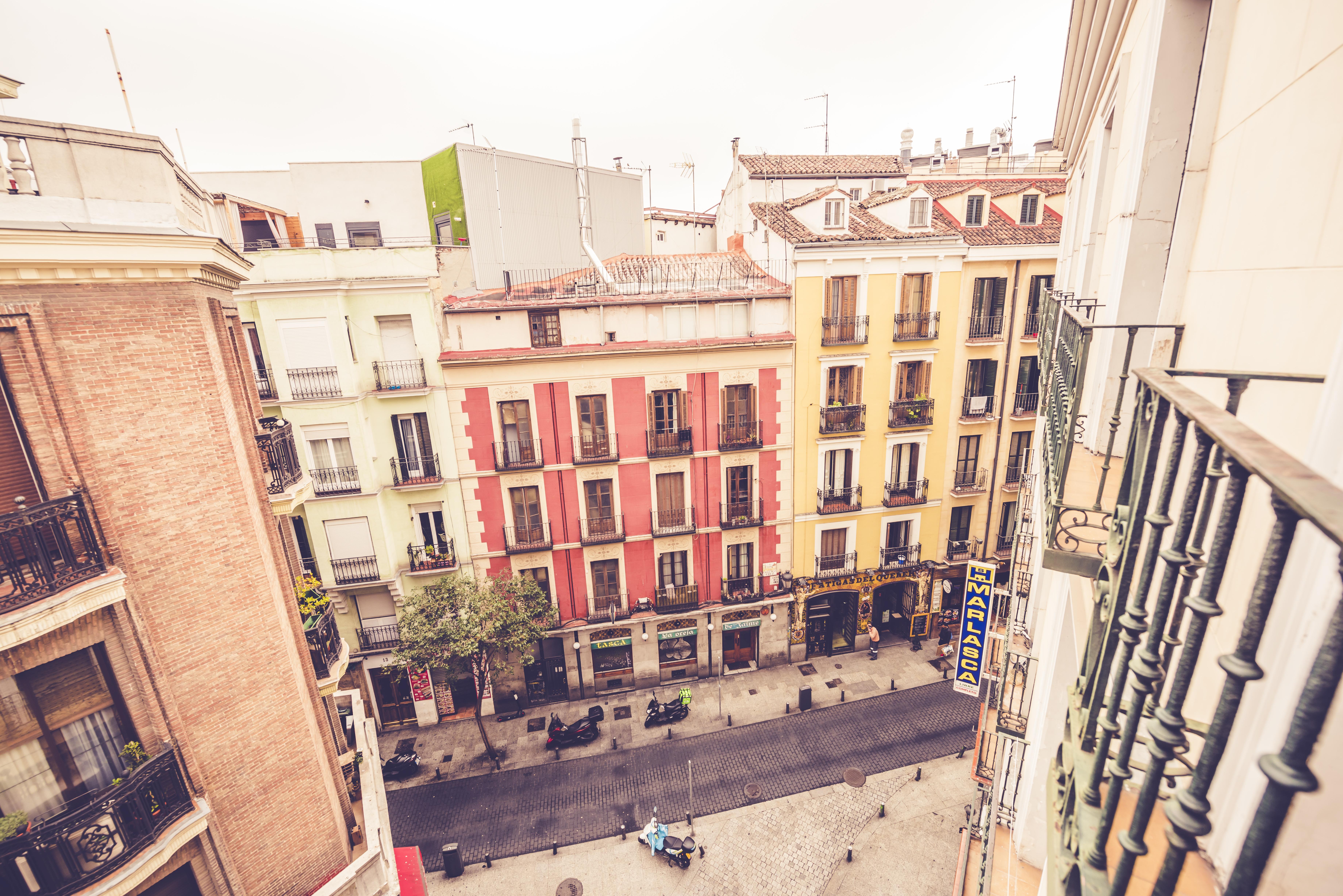 Hostal Sol Los Angeles Madrid Buitenkant foto